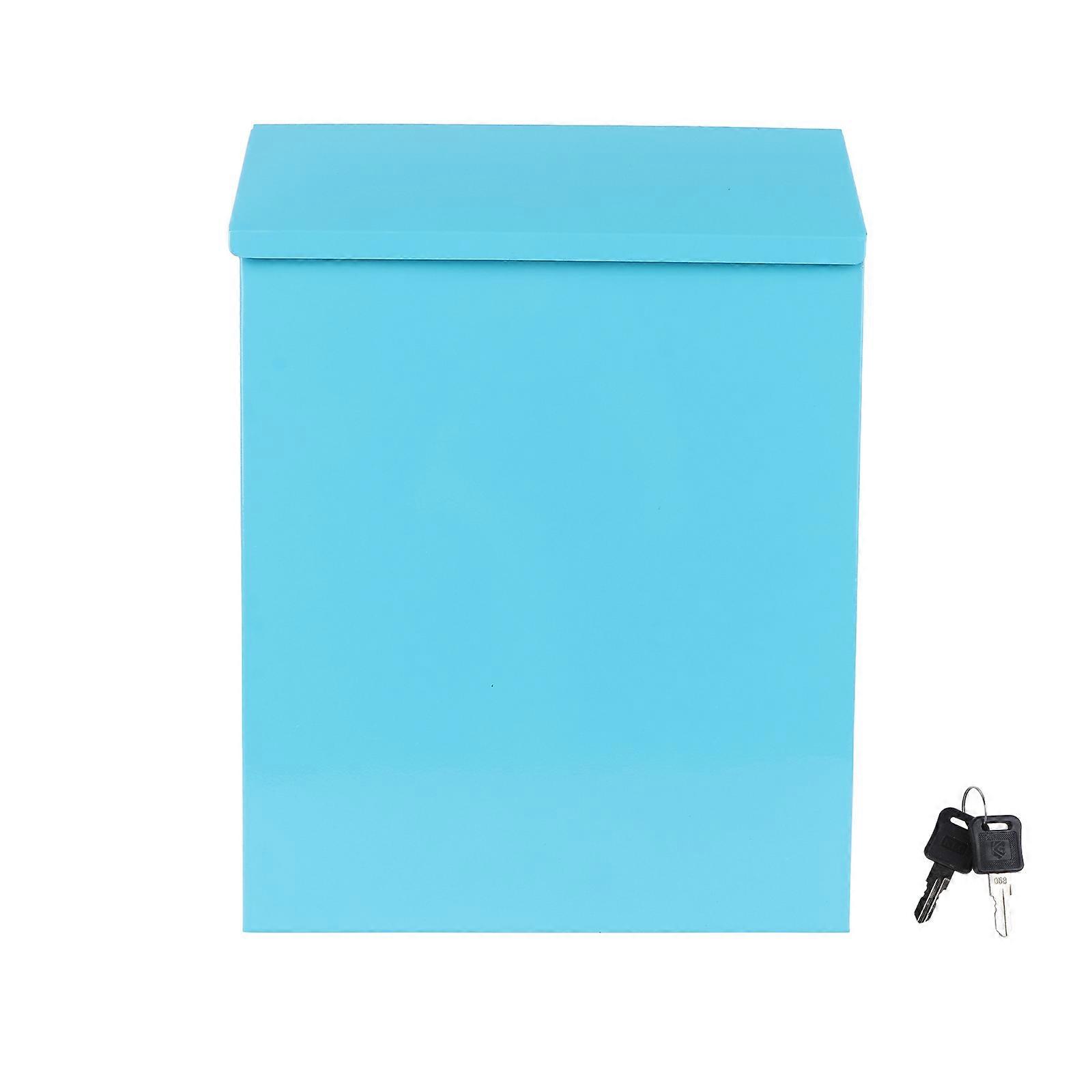 1pc European Style Creative Letter Box Iron Mailbox Post Box Mailbox
