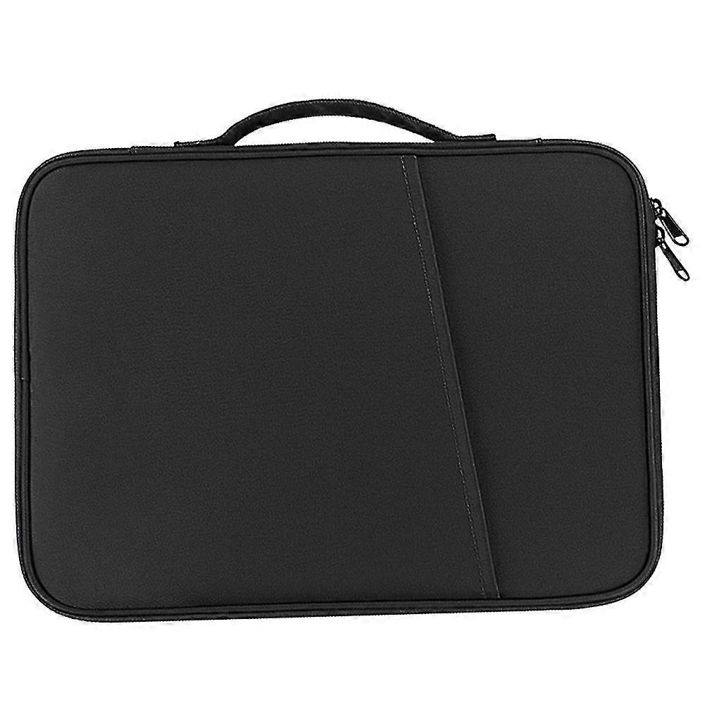 Laptop Sleeve, Briefcase For 13 Inch Notebook, Vertical Bag With Handle&pocket, 35*25.5*3cm