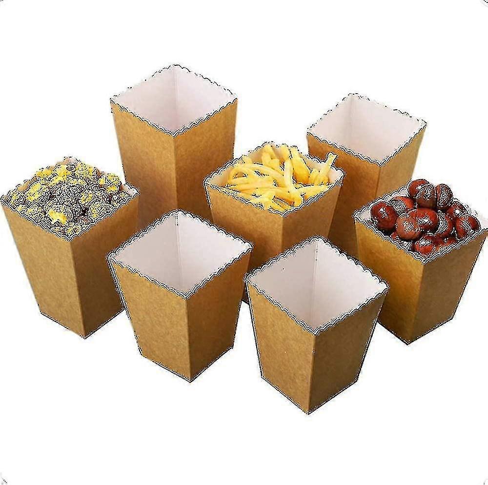 30pcs Popcorn Boxes Popcorn Box Candy Container For Party Snacks, Candies