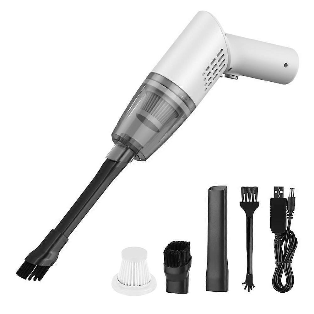 Φορητή ασύρματη ηλεκτρική σκούπα, ισχυρή αναρρόφηση, επαναφορτιζόμενη ηλεκτρική σκούπα USB, μίνι υγρή και ξηρή ηλεκτρική σκούπα