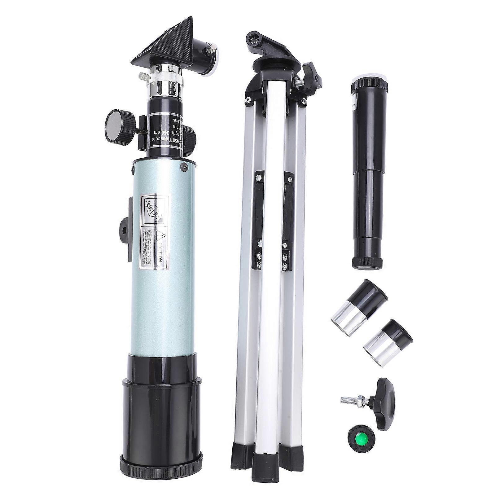 Telescope for Kids and Beginners Portable Refractor Telescope 90X Magnification with Tripod and Eyepiece