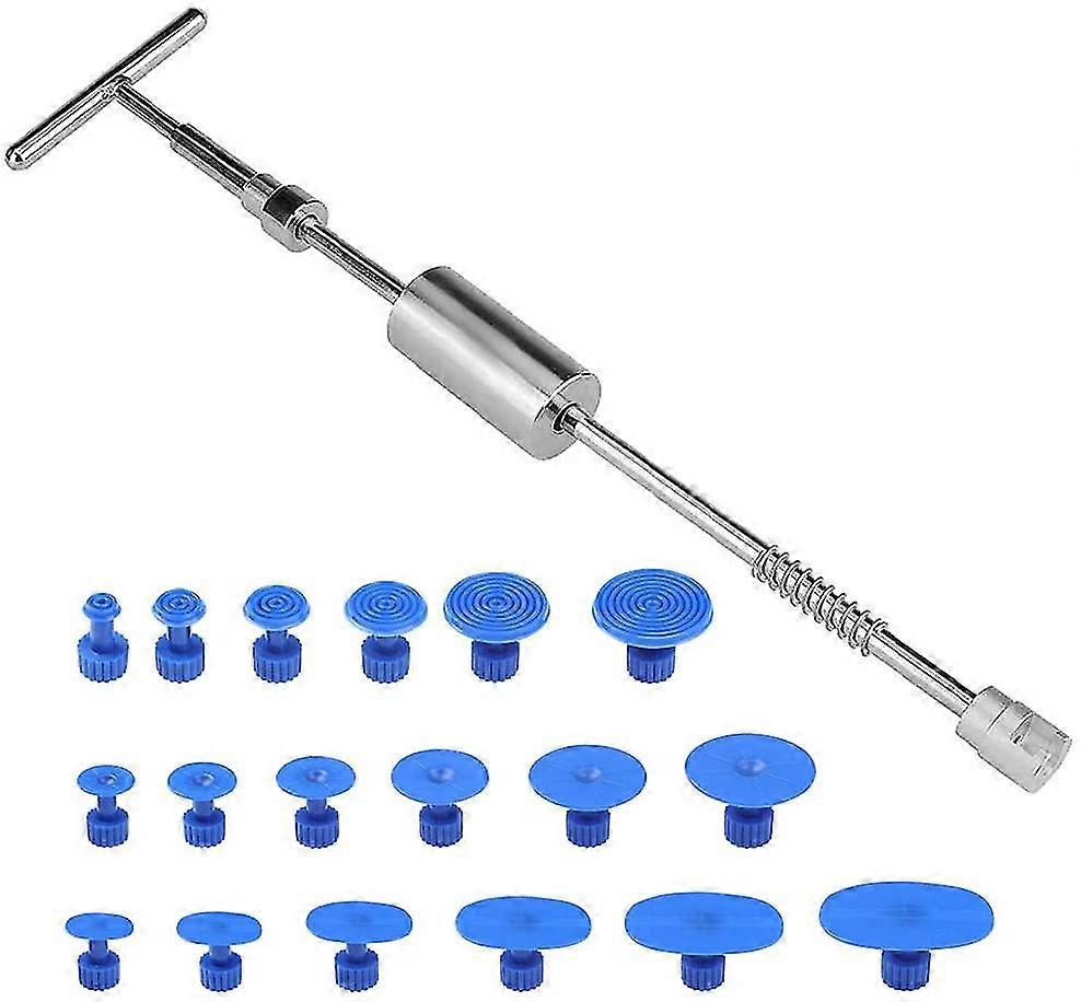 18 Pcs Car Dent Puller Kit Auto Body Dent Puller