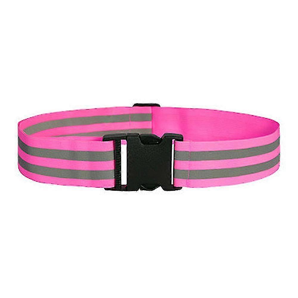 ציוד ריצה מחזיר אור, רצועות מחזירות אור לזרוע / פרק כף היד / קרסול / רגל, אביזרי רכיבה על אופניים לנשים וגברים א