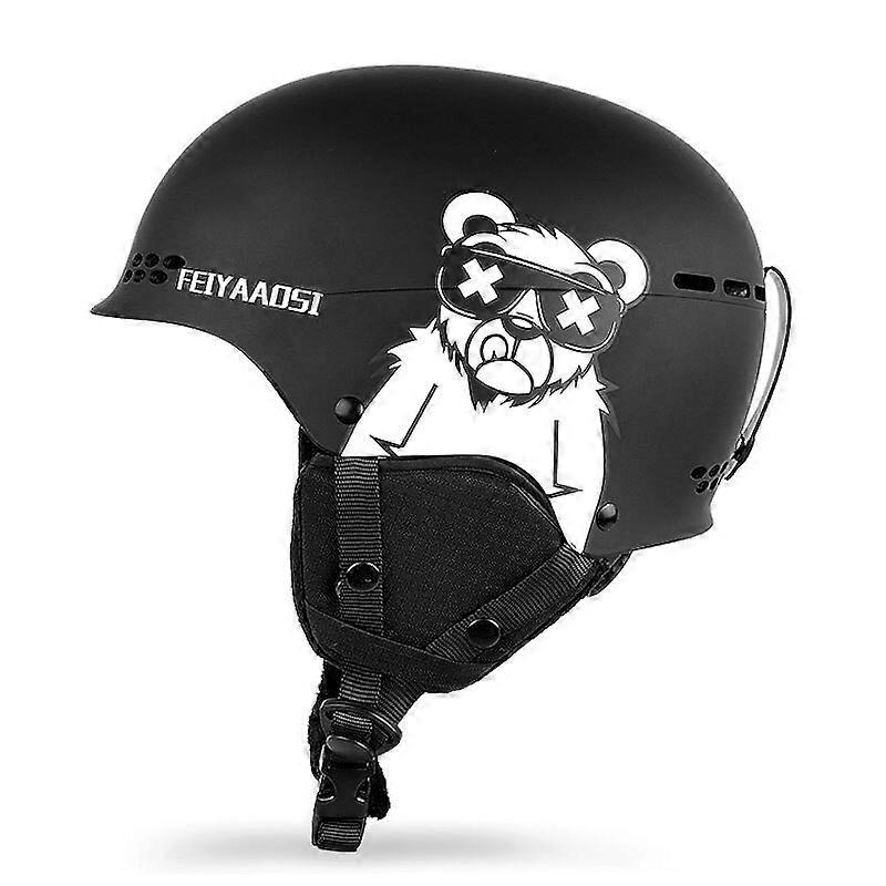 新しいユニセックススキースノーボードヘルメットCE証明書半分カバーされた大人と子供のスキー安全スポーツヘルメットのための耐衝撃性