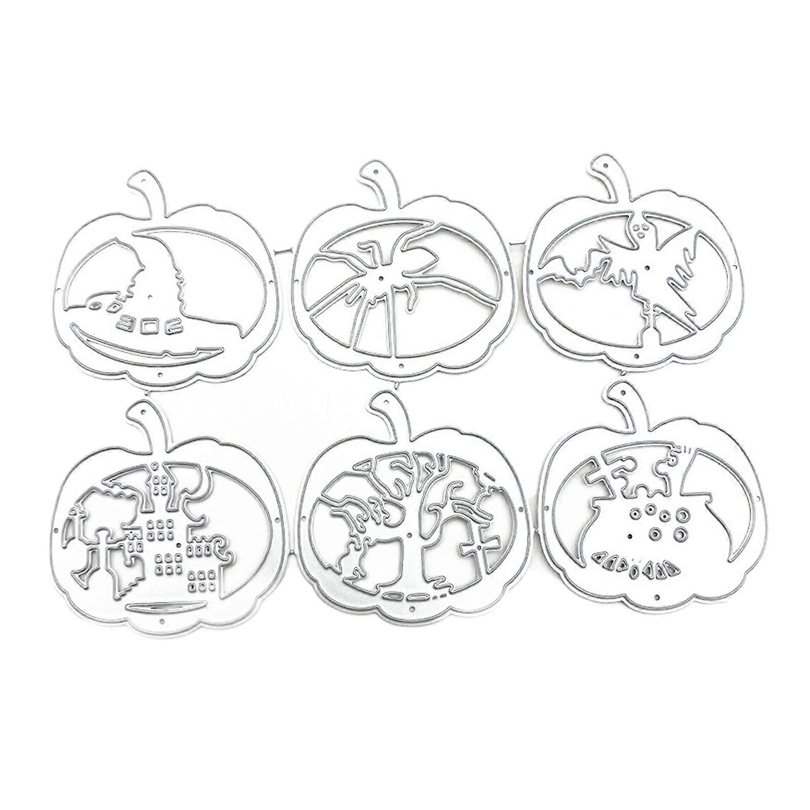 Halloween Pumpkin Metal Cutting Dies Stencils Embossing Template for DIY Made