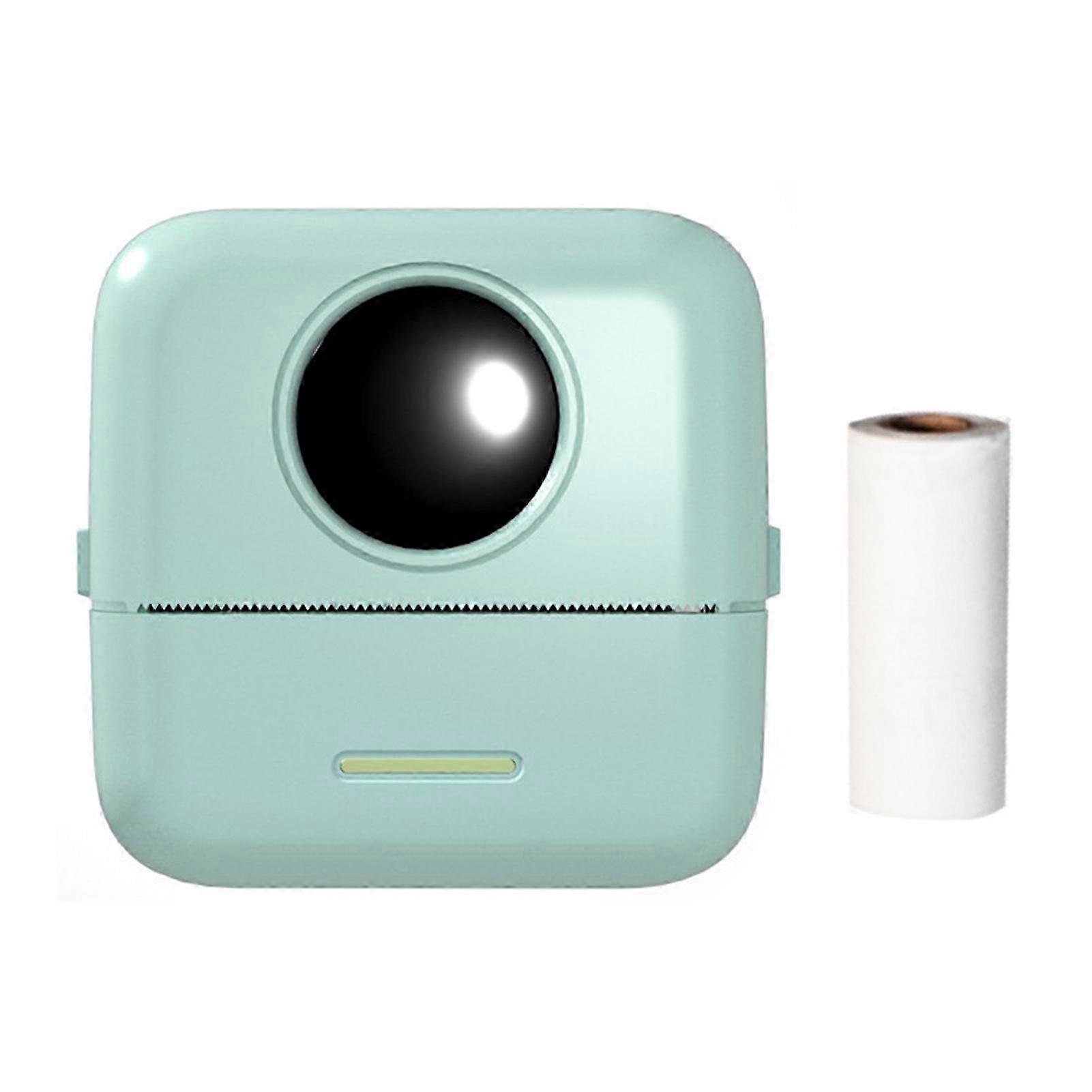 Small Pocket Printer for Kids Inkless Mobile Printing Machine for Labels Note QR-Code
