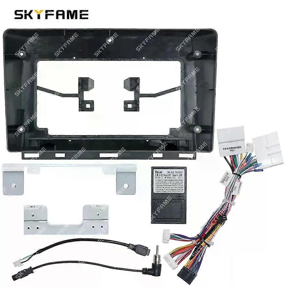 Applies to Car Frame Fascia Adapter Canbus Box Decoder Android Radio Dash Fitting Panel Kit For Renault Clio 5