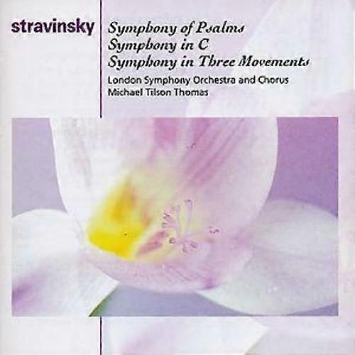 Igor Stravinsky Three Symphonies (Tilson Thomas) CD (2003)