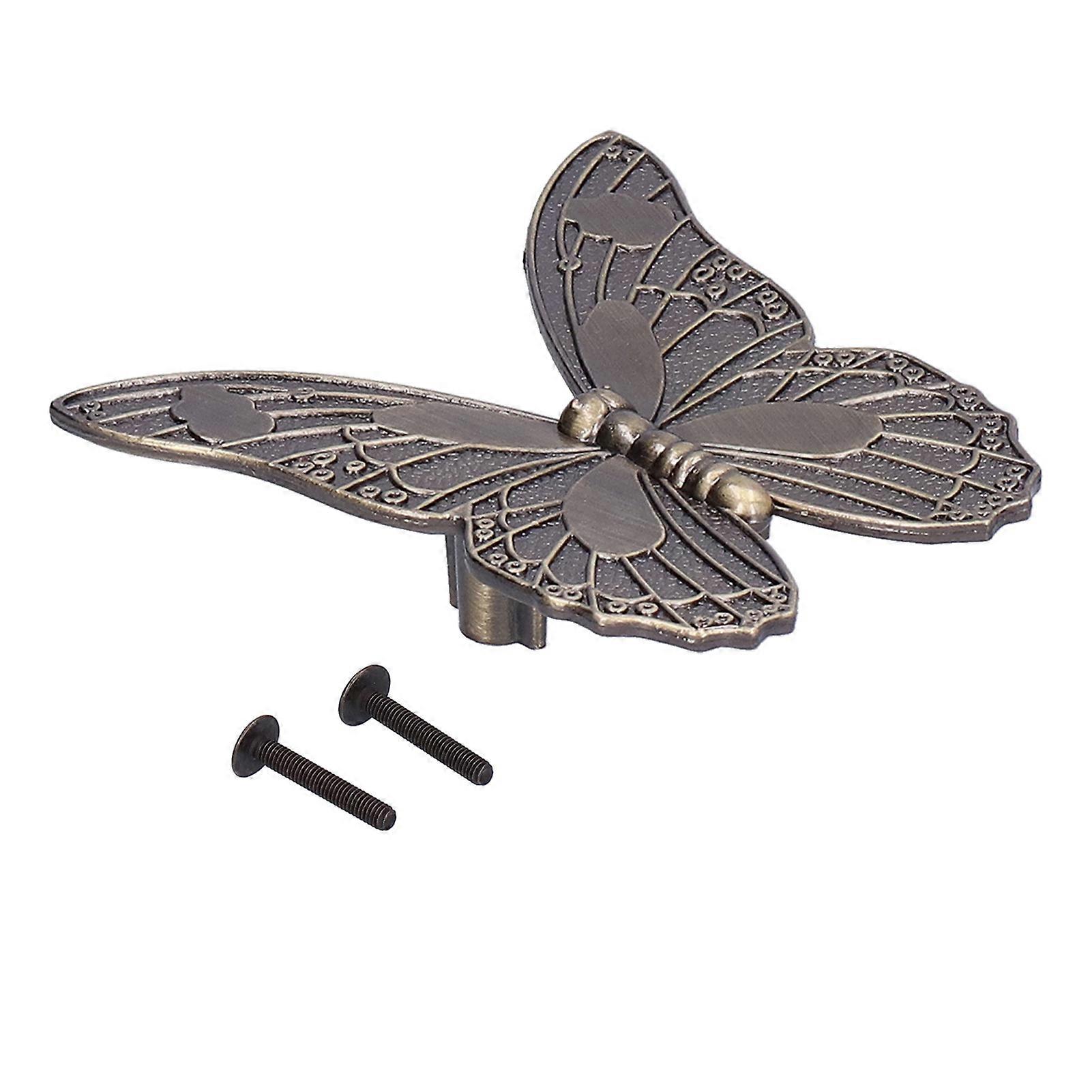 Butterfly Shape Handle Single Hole Double Hole Cabinet Knob Pull for Drawer Door Home