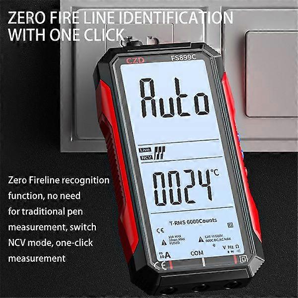 Charging Large Screen High~precision Digital Multimeter, Fully Automatic Intelligent Multifunctional Multimeter MK3881