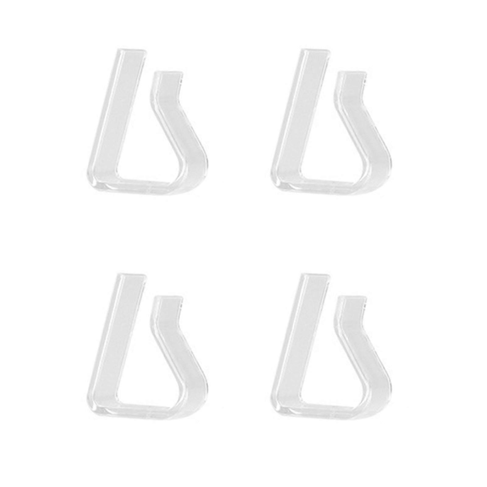 Multipurpose Clear Tablecloth Holders 4pcs Keep Your Table Covers in Place and Looking Neat for Home Restaurant