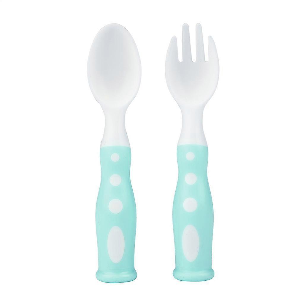 Spoon, Fork Set, Baby, Kid, Tableware, Green
