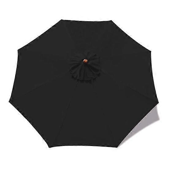 200/270/300CM Umbrella Replacement Canopy UV Protection Outdoor Garden Patio Backyard Parasol Market Table Top Umbrella Replacement Fabric Cloth Cover