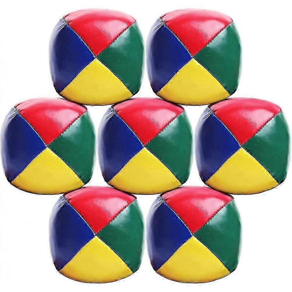 7 Pack Beginners Juggling Balls Trwałe i miękkie łatwe piłki do żonglowania SYx QMT