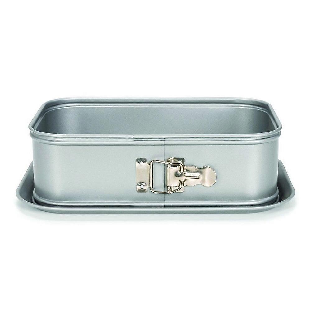 Patisse rectangular form, fastened, 28x18cm Silver-top P03508