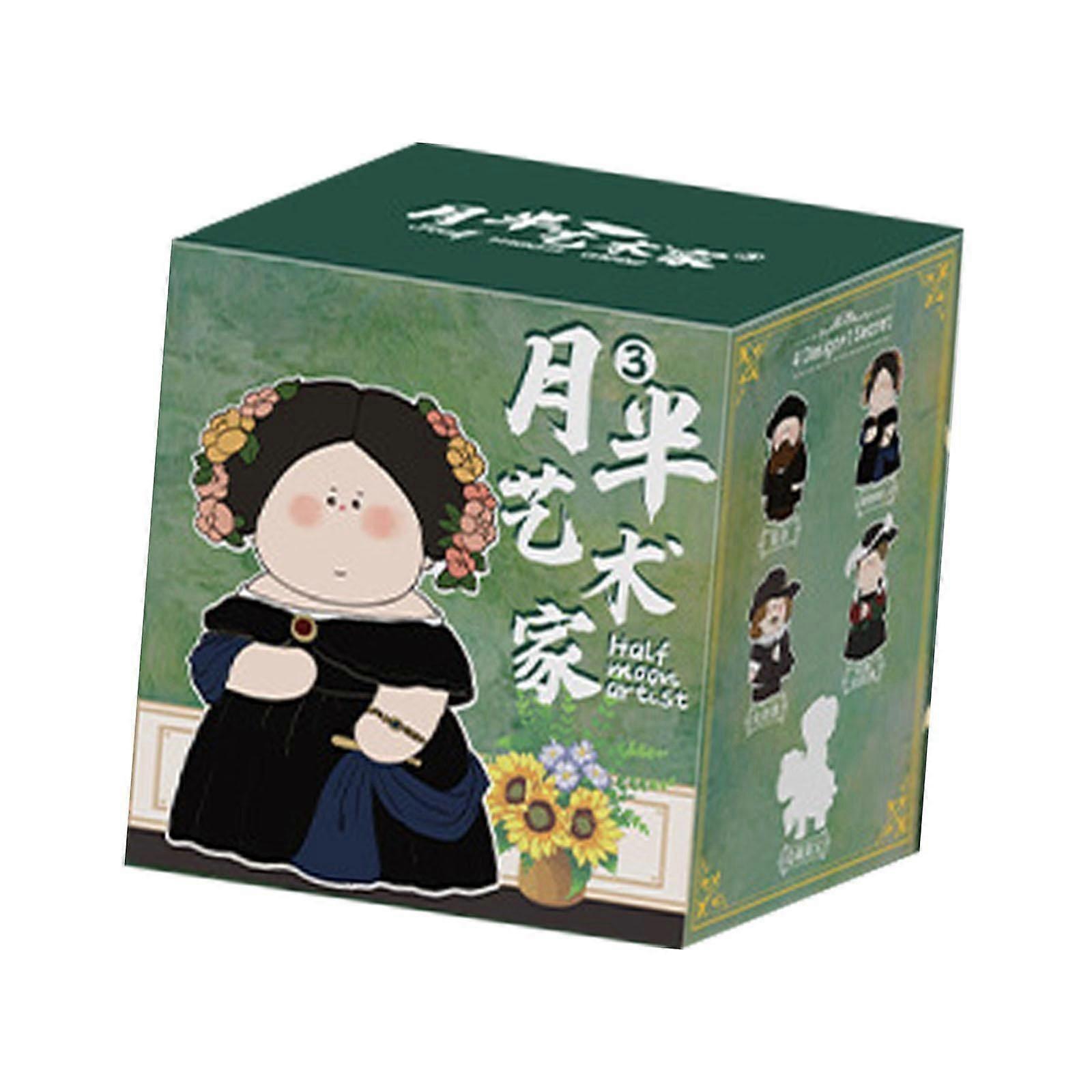 Artist Surprise Case Novelty Present Random for Indoor Bookshelf Desk