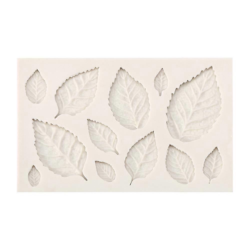 3D Silicone Leaves Fondant Cake Mold for Chocolate and Sugarcraft Decorating - Flexible, Non-Stick DIY Tool for Baking