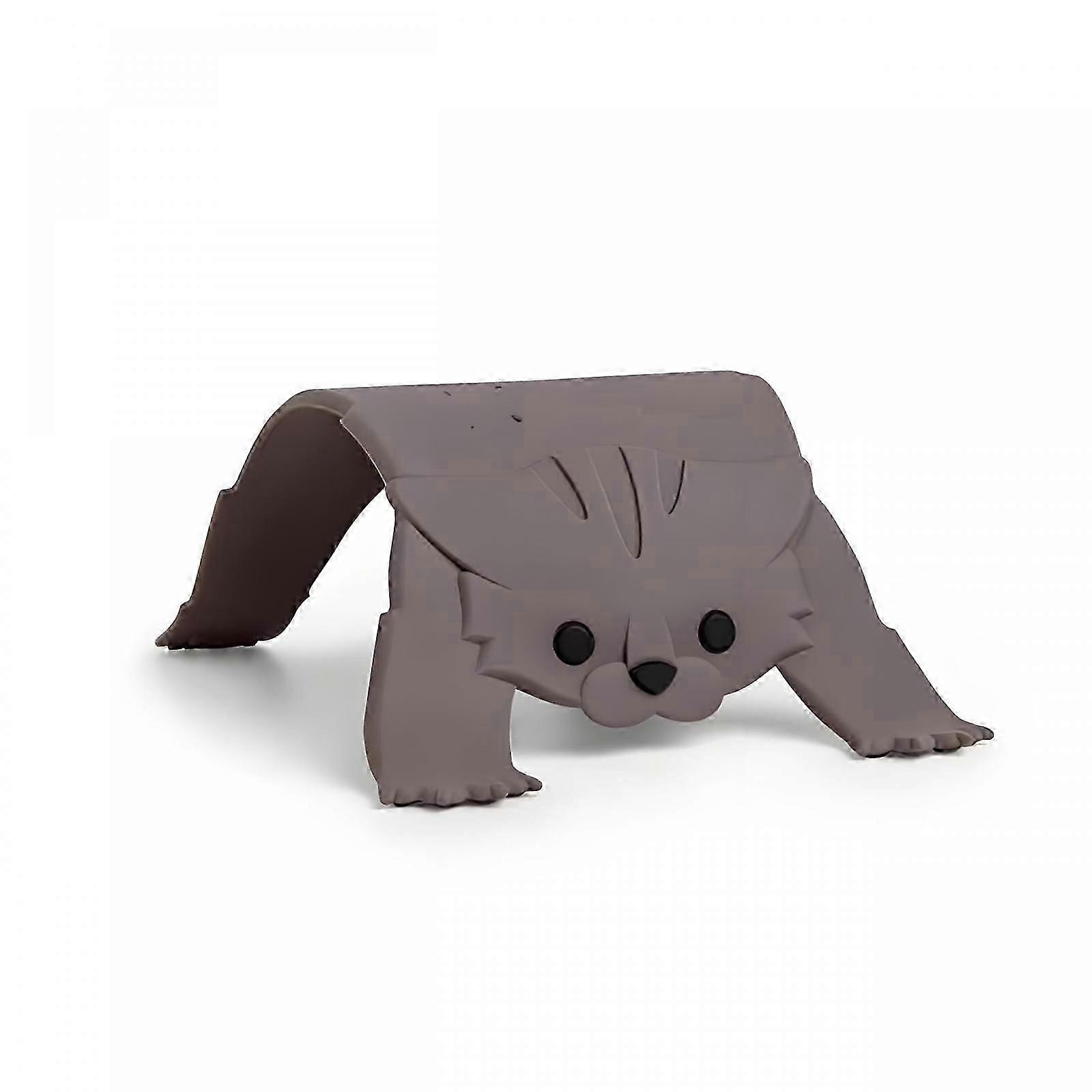 ركيزة كونترتوب - حامل وعاء ساخن منضدية - وسادة ساخنة خالية من BPA - مقاومة للحرارة (رمادي)