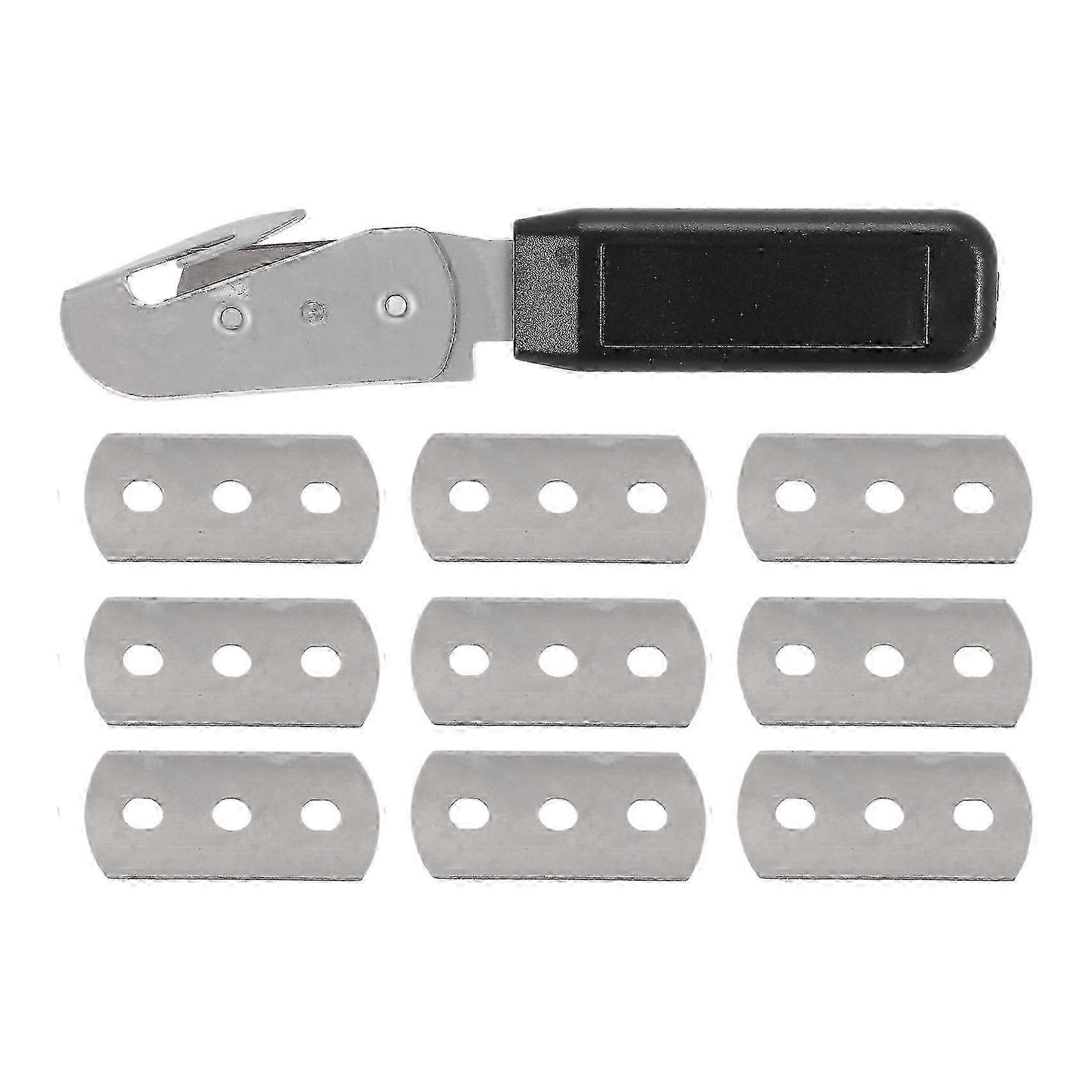 Manual Vinyl Back Paper Slitter Cutter with 10 Extra Blades Ideal for Car Tinting and Backing Paper Applications