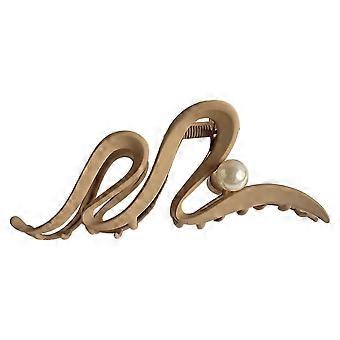 Women's Hairpin Claw Cute Hair Claw Non-slip Large Wavy Metal Strong Metal Hair Claw