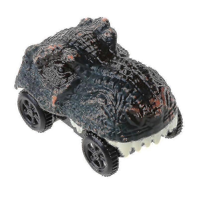 Dinosaur Track Cars Compatible With Most Tracks Light Up Racing Track Accessories With 3 F