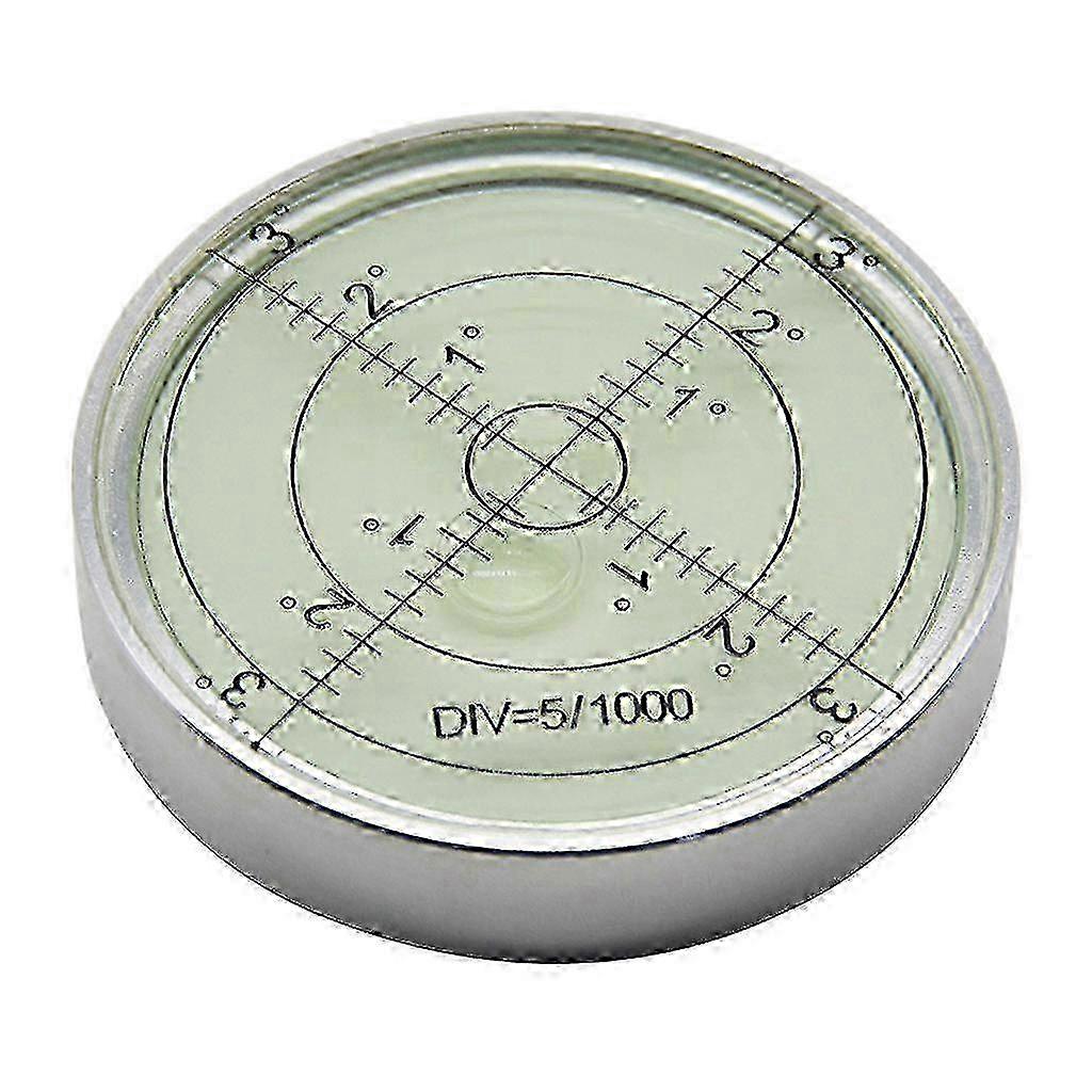 High Precision Round Bullseye Bubble Level for Surface Leveling