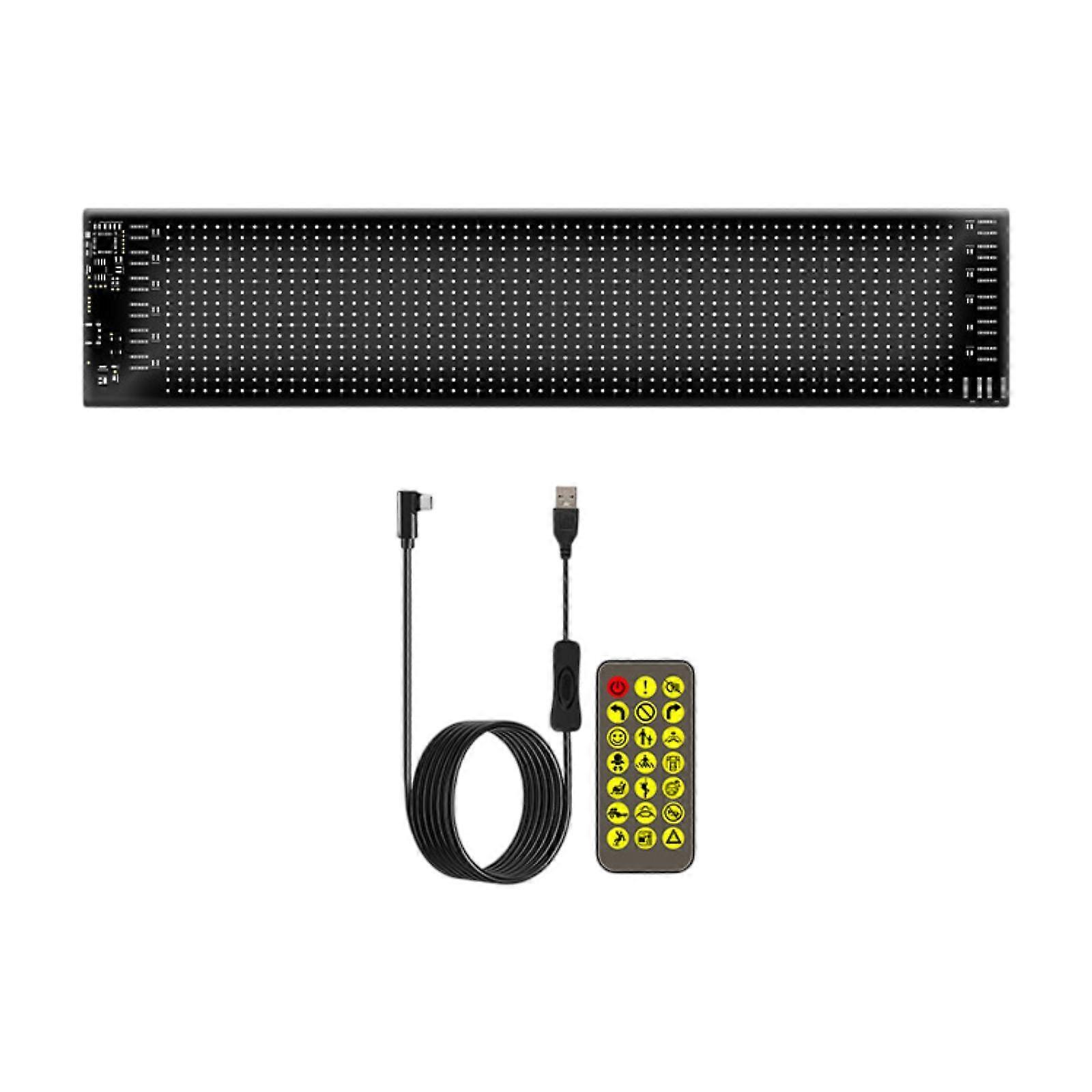 Bil LED Matrix Panel Display Tool for inngangsskiltbutikkfestival