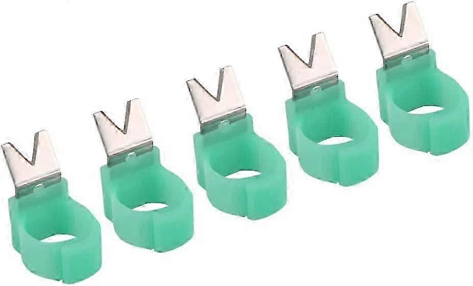 Fruit Pickers, 5 Pcs/Set V-Shape Vegetable Fruit Picker Garden Picking Ring Harvest Cutter Tool