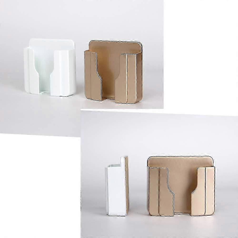 Cell Phone Charging Stand, Compact and Sturdy Design, Suitable for Multiple - Sized Phones, Available in White and Gold