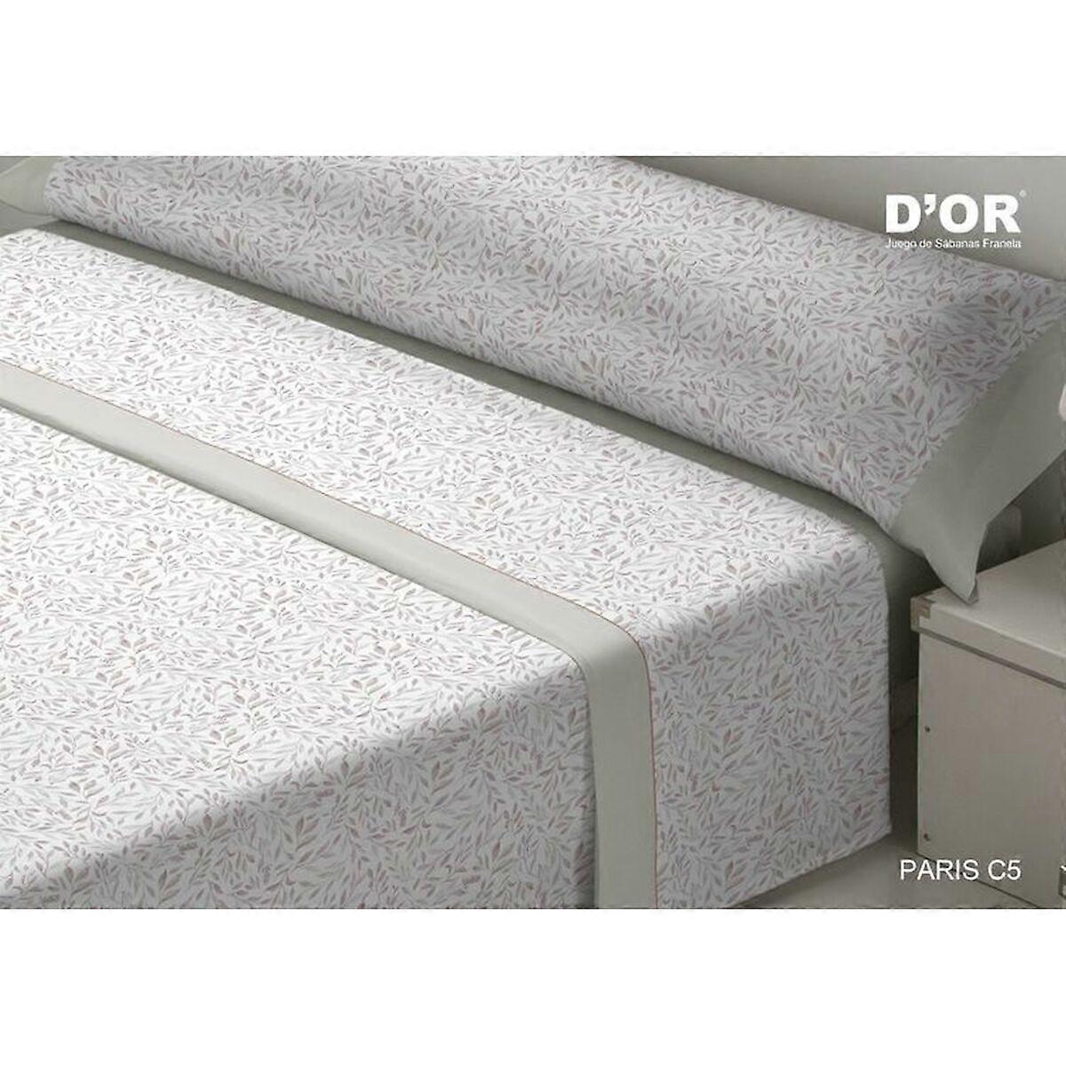 Bedding set D'Or PARIS Grey Single Franela