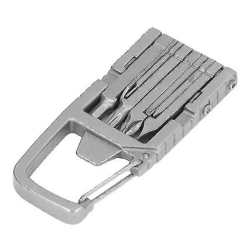 Keychain Multitool Stainless Steel Lightweight Folding Multi Tool For Daily Use