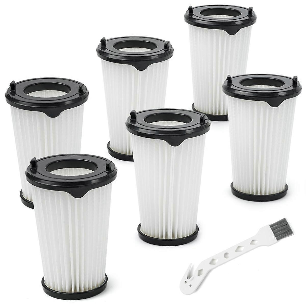 Pack Of 6 for CX7 Filters Replacement Filter Battery Vacuum Cleaner
