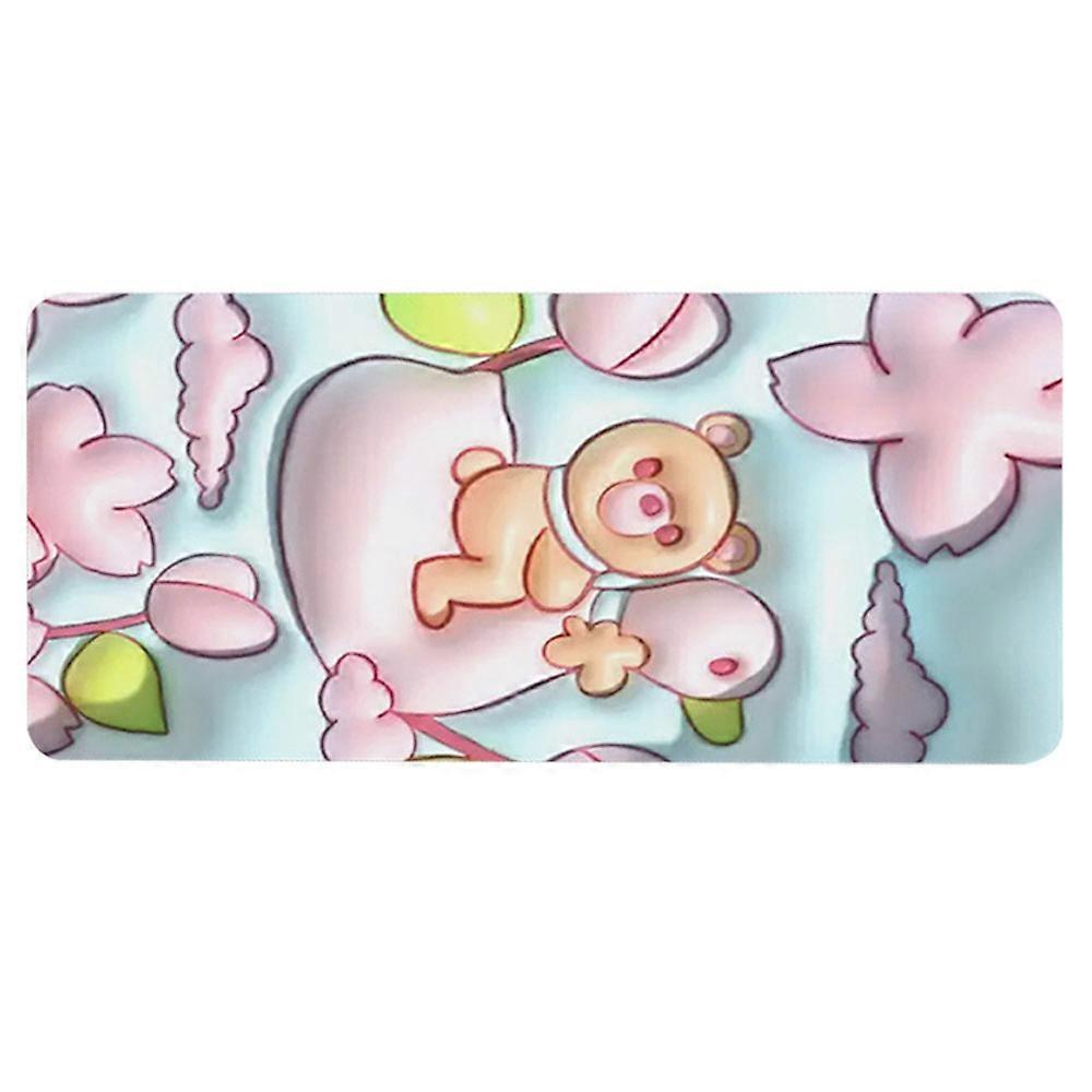 Naked eye 3D three-dimensional effect mouse pad, abstract three-dimensional non-slip table mat, keyboard mouse pad