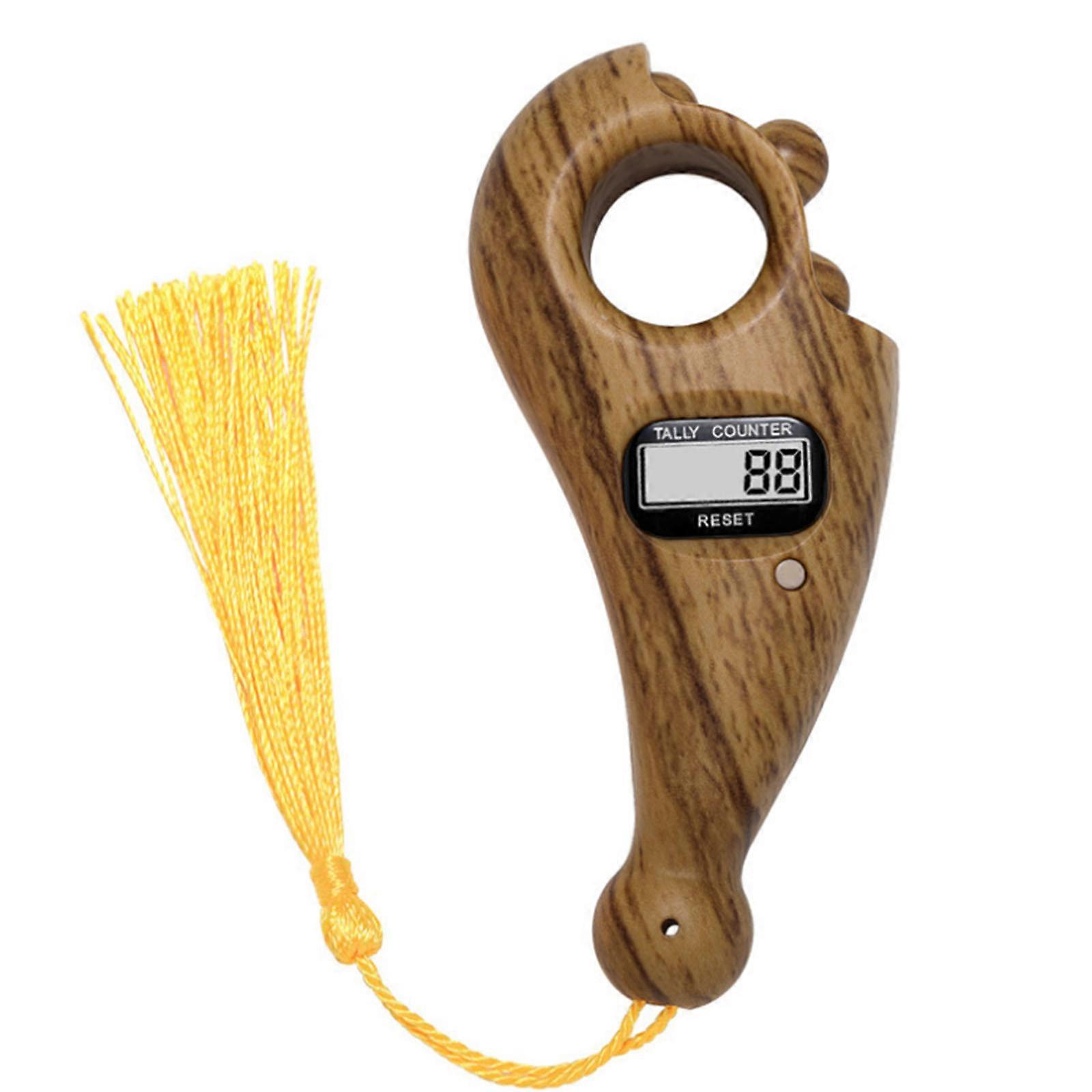 Digital Finger Counter for Prayer Buddha Beads Counter LCD Digital Display Counter for Buddhist Meditation Relaxation  2