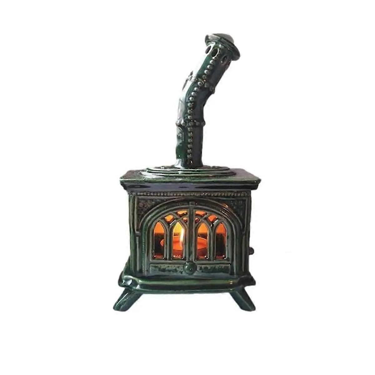 4PC 벽난로 촛대 차 라이트 아트 캔들 홀더 거실