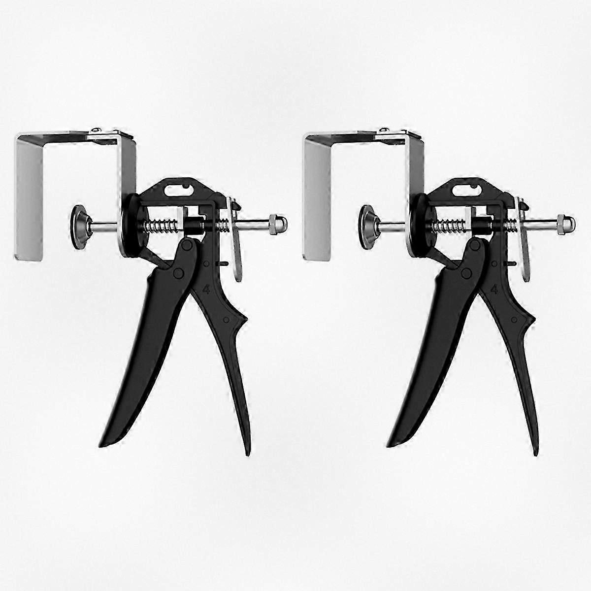 2pcs Multi-Adjustable Cabinet Drawer Front Installation Clamps, Door Panel Fixing Hardware Jig Tool