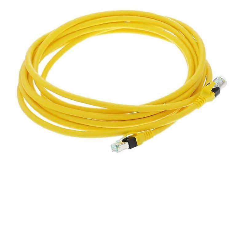 09474747171, Ethernet Cables/Networking Cables RJ Industrial RJ45 DualBoot Patch Cable, Cat6 R Yellow, Halogen Free, 4.5m