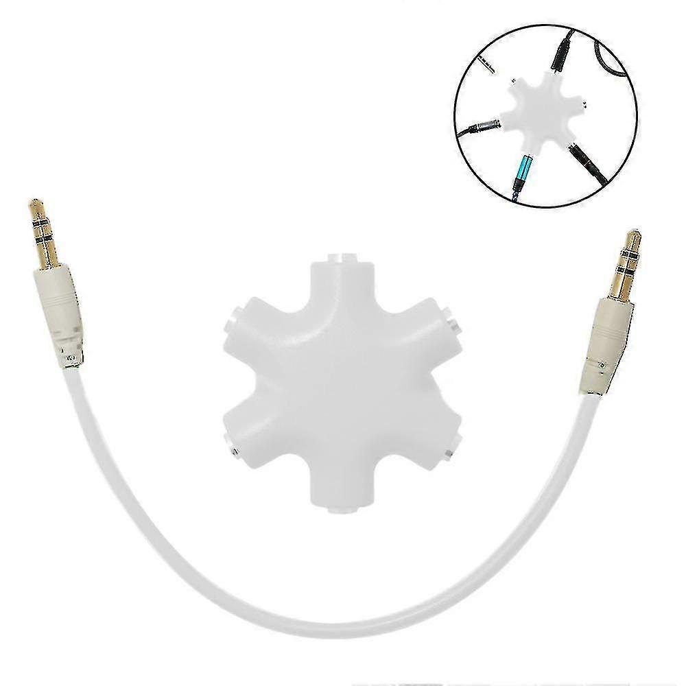 Multi Headphone Audio Splitter Connector Multi Headphone Splitter, 3.5mm Audio Stereo Spli