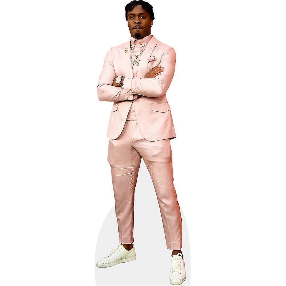 Malaki Starks (Pink Suit) Cardboard Cutout (lifesize OR mini size). Standee. Stand Up.