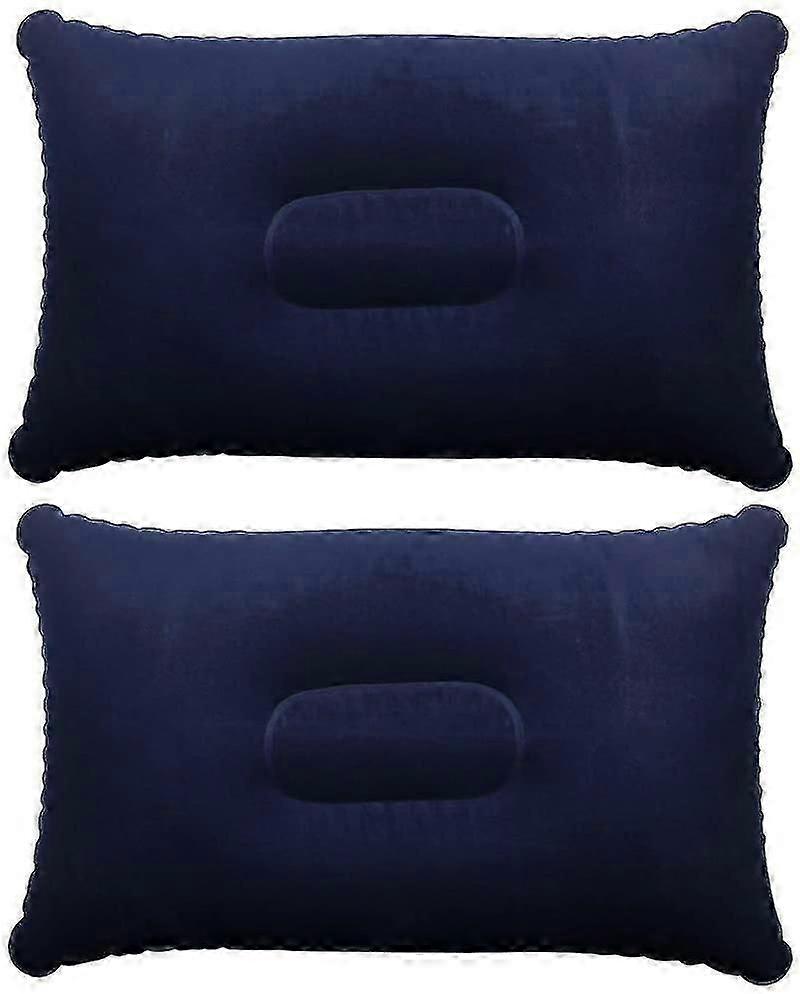 2 Pack Inflatable Pillows For Travel, Camping Or In The Car Multi-color optional well