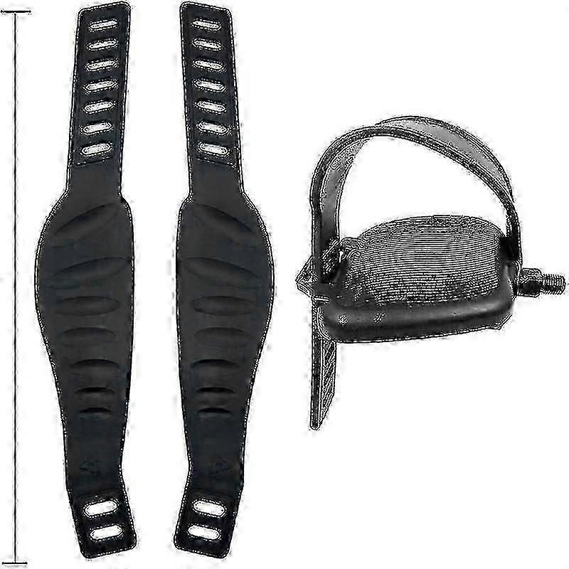 A Pair Of Exercise Bike Pedal Belts - High Quality And Widened Belts For Spinning Exercise Bike Bike new