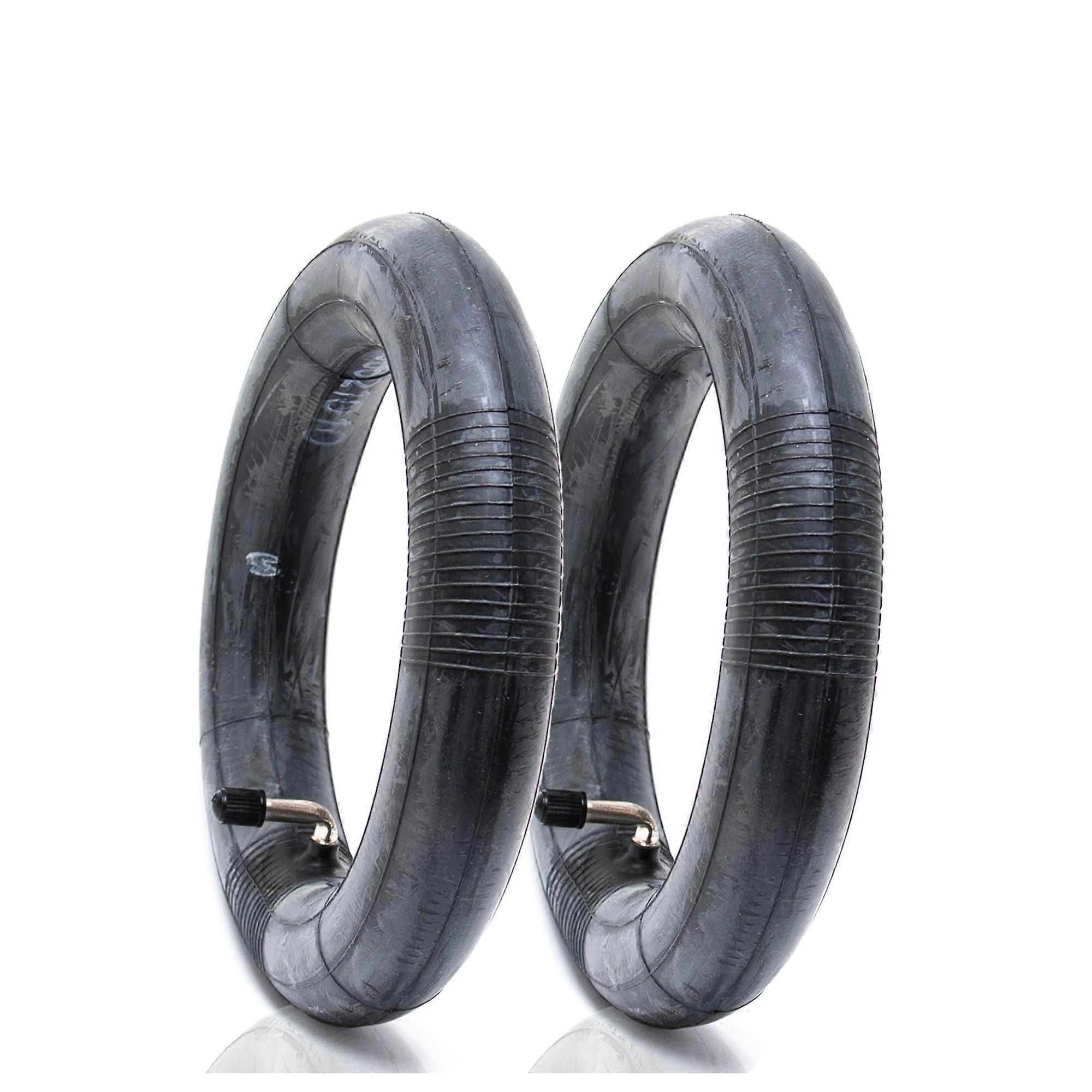 2 PCS 8.5x2 Inner Tube (50-156) 8 1/2X2 Tire 90 degree valve Silver Valve Thicken