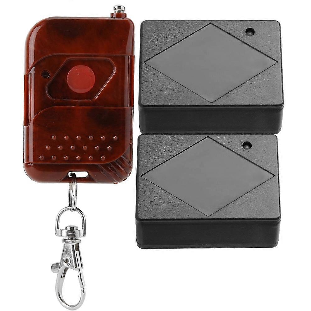 Wireless Remote Control Switch Receiver Kit - 1 Remote, 2 Receivers, High Sensitivity