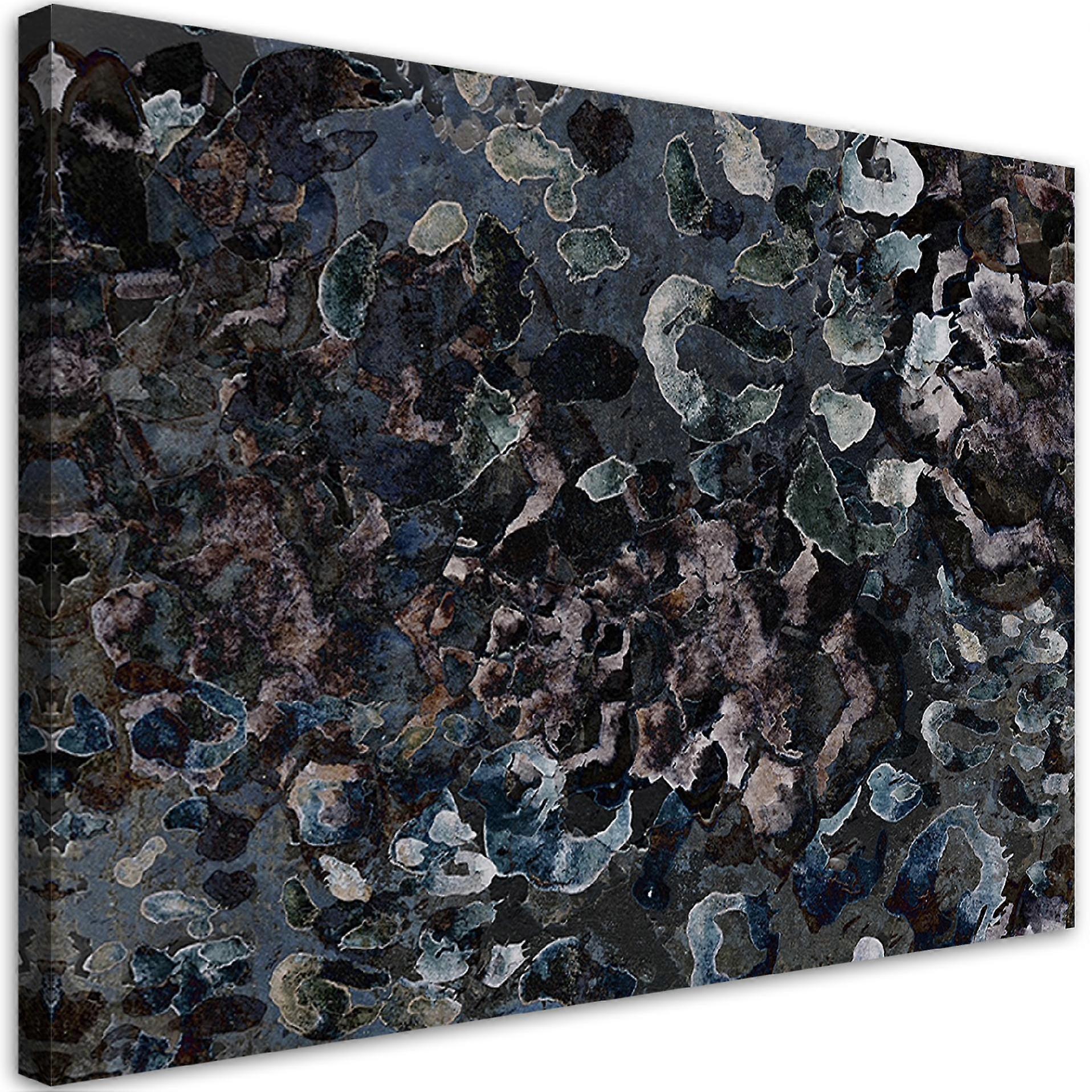 Fotocanvas, Minerale structuur op macroschaal - 100x70