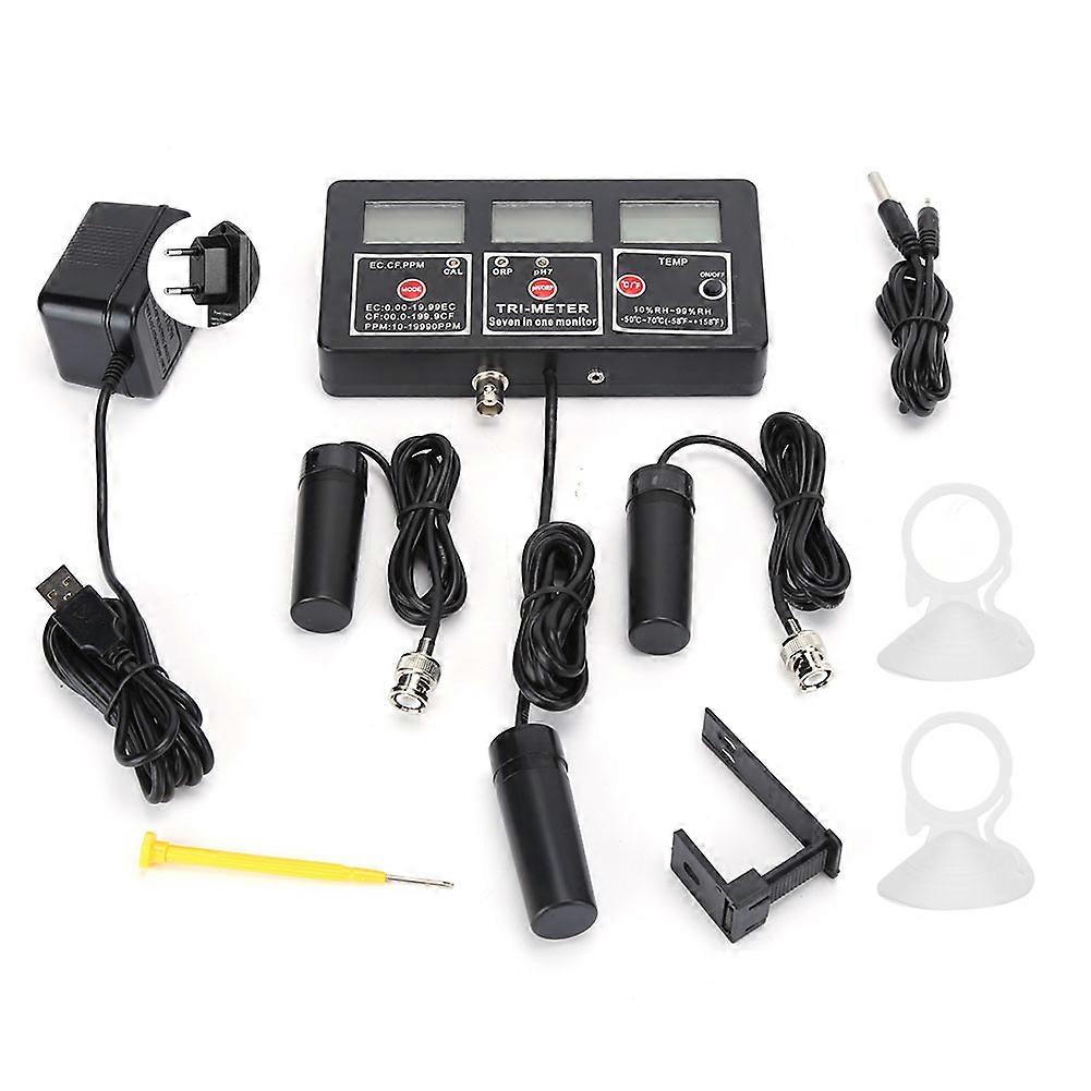 7 in 1 Multi‑Functional Water Quality Tester Water Quality Monitor for Laboratory Aquarium