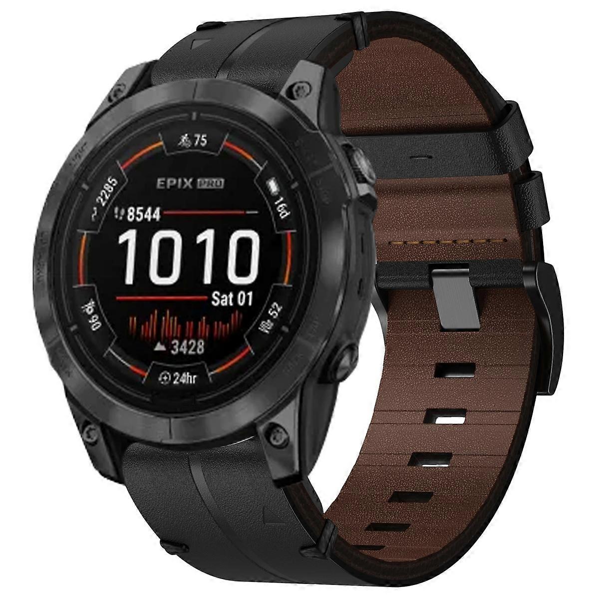 Leather Textured 26mm Watch Band