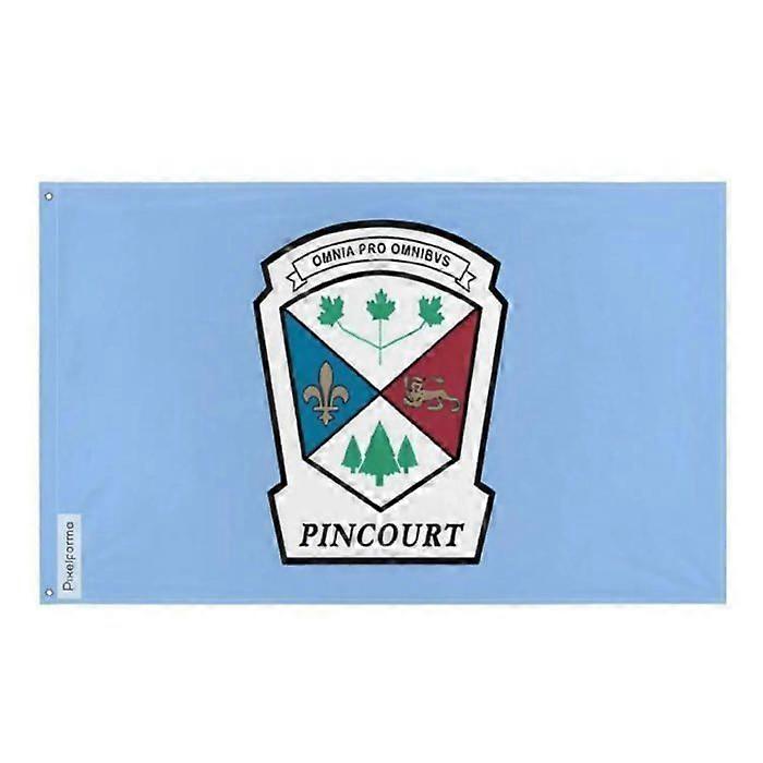 Pincourt Flag – 128 x 192 cm – Polyester – Metal Eyelets – Durable