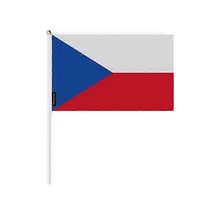 Mini Flag of the Czech Republic – 20 x 30 cm – Handheld – Polyester – 1 piece