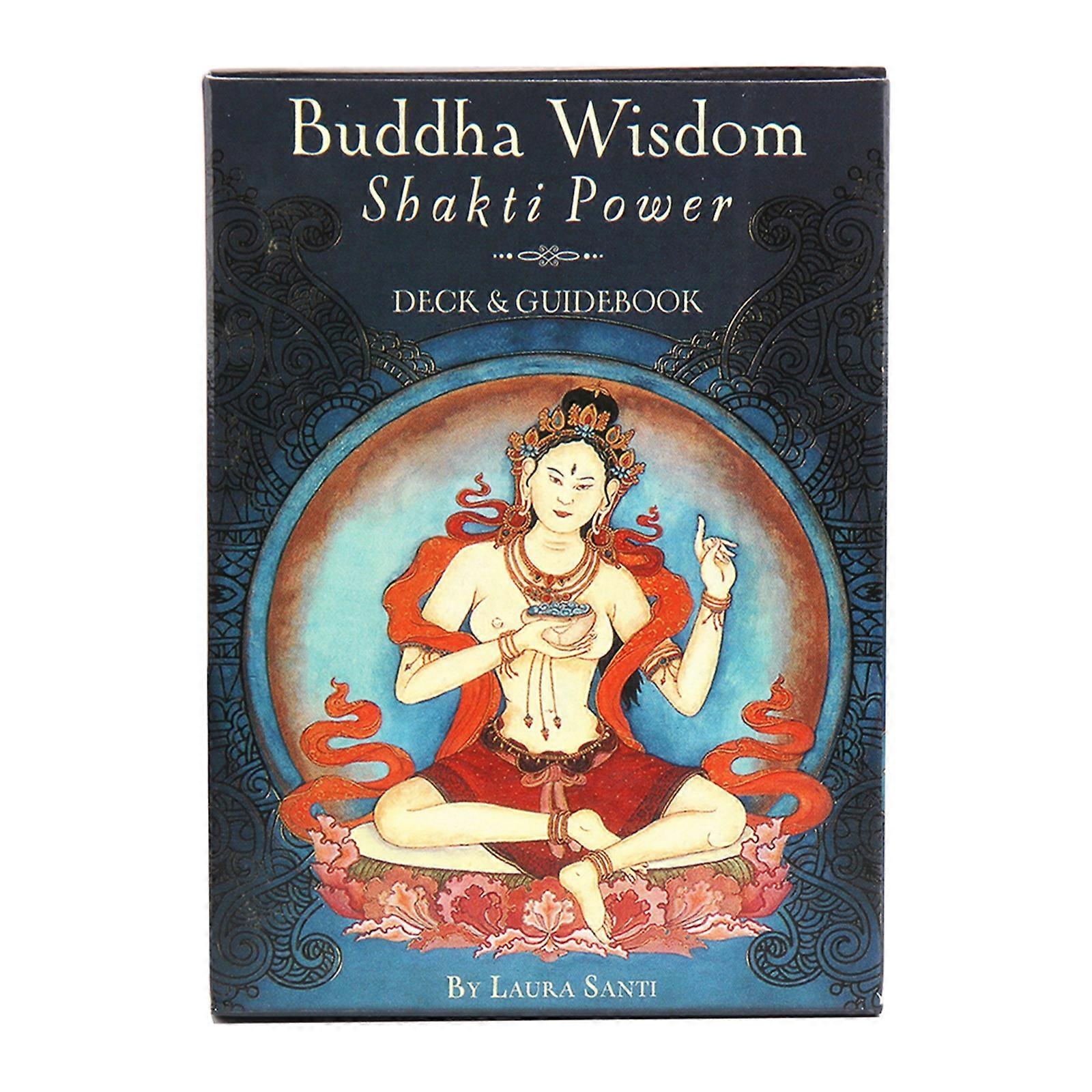 Buddha for Wisdom for Oracle Cards English Card Deck Tarot Mysterious Divination Card Family Party Funny Board Game Card