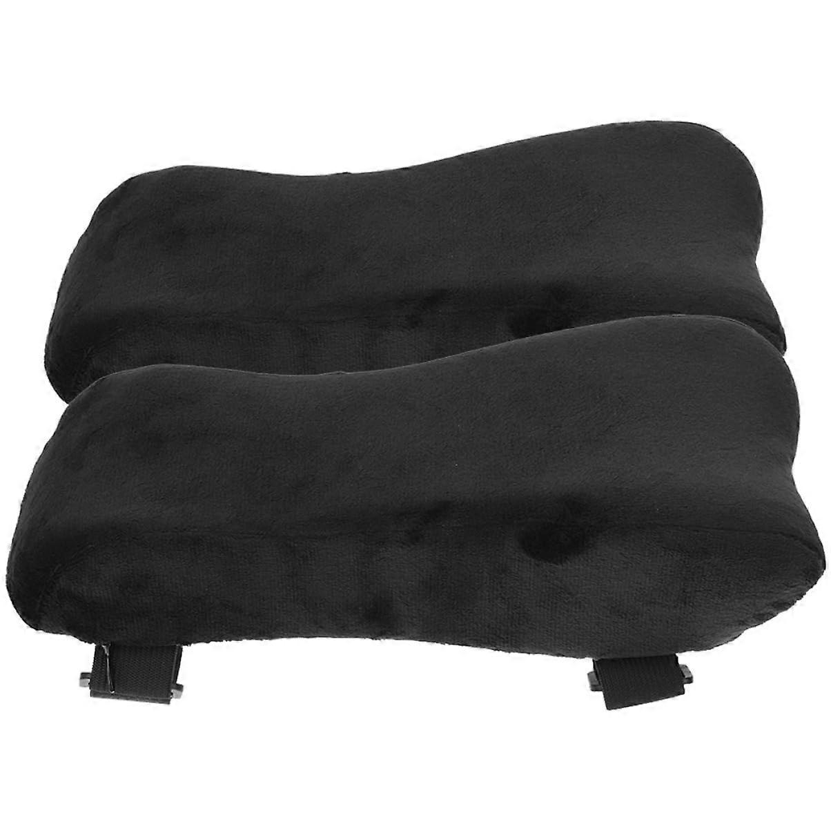 Memory Foam Armrest Pad Set for Gaming Chairs - Universal Fit Elbow Covers for Office Chairs, Soft Comfortable Material
